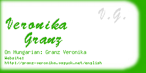 veronika granz business card